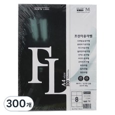 Petit Fancy 物流管理用標籤紙 FL4204, 8格, 300個