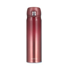 博友制鈦 彈蓋款純鈦保溫保冷杯 鈦鮮杯, 醇酒紅, 360ml, 1個