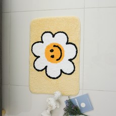 kategarden 微笑花腳踏墊, 黃色