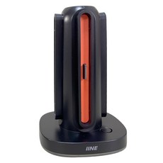 IINE 良值 SWITCH2用圓形4充底座, 1個, 黑色, L1145