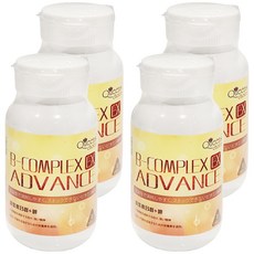 Queen Choice 酵母B群雙層錠 高單位B群+鋅 600毫克/錠, 30顆, 18g, 4罐