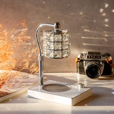 Candle Department Store 可調式水晶融蠟燈, 銀色