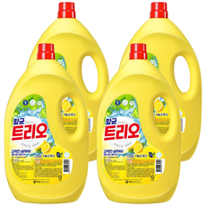 트리오 주방세제, 3kg, 4개