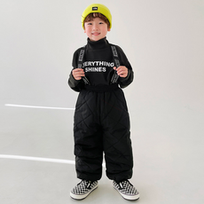 BerryCloset 青少年吊帶冬季雪褲
