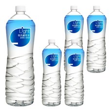 悅氏 Light鹼性水, 1.45L, 5瓶