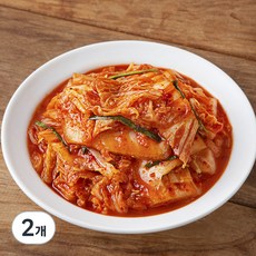 모산김치 갓담근 매운 실비 썰은 배추김치, 2개, 2kg