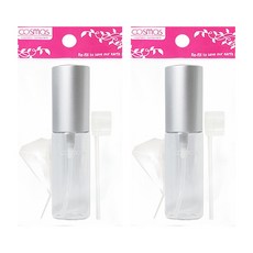 台灣 COSMOS 璀璨香水瓶 20ml, 透明色, 2組