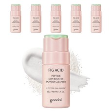 구달 피그애씨드 펩타이드 스킨부스터 파우더클렌저, 50g, 6개