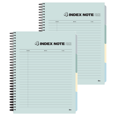 ibis 索引筆記本 SP 12722, 2個, 薄荷綠