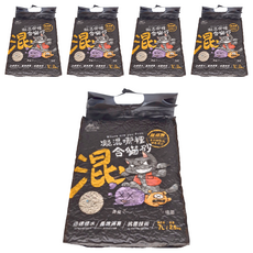 唯寶 凝混哪裡 混合貓砂 超凝款 7L 2.5kg 迅速吸水 抗菌技術, 臭臭退散, 5袋