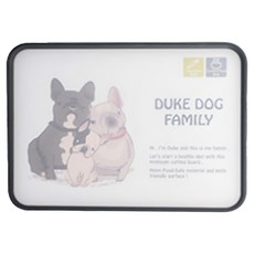 雙面超大高質感抗菌砧板, 1個, 39 x 29 x 2.2cm, 狗狗元素