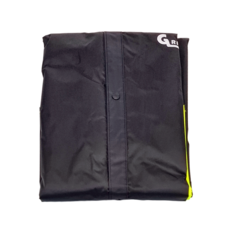 GRACILE 高麗斯 G-102美晶尼龍全開式雨衣 100%尼龍/NON-P PVC 尼龍貼合聚氨乙烯無塑化劑 有效期限5年 台灣產, 黑色