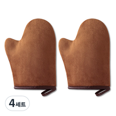 Skyweiz 按摩手套組, 棕色, 4套