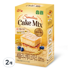 Bread Garden 飽足感杜蘭小麥全麥蛋糕預拌粉, 230g, 2個