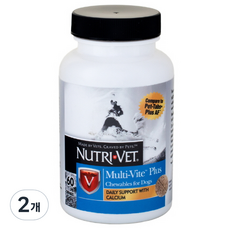 뉴트리벳 강아지 영양제, 60정, 종합영양제, 2개