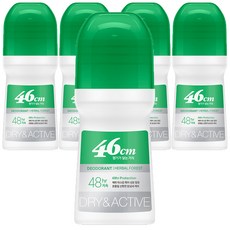 온더바디 46cm 나이아신아마이드 롤온 데오드란트 허벌 포레스트향, 75ml, 5개