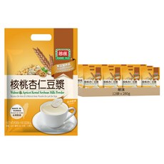 薌匯 核桃杏仁豆漿 10包, 280g, 12袋