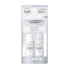 Curel 珂潤 潤浸保濕美白保養旅行組 化妝水30ml + 乳液30ml, 1組
