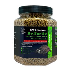 WEIYITER 維益特 水龜挑嘴條狀沉底飼料, 700g, 1罐