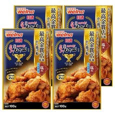 日清製粉 炸雞粉 香蒜椒鹽, 100g, 4包