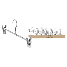 升級不鏽鋼無痕防滑褲架10件組, 灰色, 1組