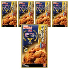 日清製粉 最高金賞炸雞粉 香蒜椒鹽, 100g, 5包