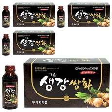 동화약품 부채표 가을생강쌍화, 100ml, 40개