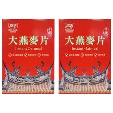 廣吉 大燕麥片，富含膳食纖維，無添加香料，即沖即食, 280g, 2盒
