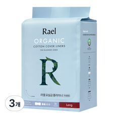 라엘 남녀공용 요실금 라이너, 롱라이너, 36개입, 3개
