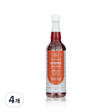 CHUNGDAMLIFE Teedrop紅金桔原汁, 850g, 4瓶