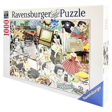 Ravensburger 維寶 拼圖, 50年代拼貼, 1000片, 1盒