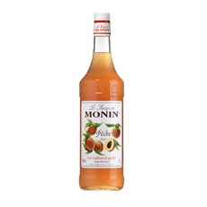 MONIN 桃糖漿, 1L, 1瓶