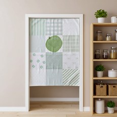 Usbee蘋果綠遮蔽簾, 綠色