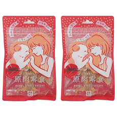 汪事如意 犬貓專用 原肉零食 奶焗花椰卡滋雞, 50g, 2包