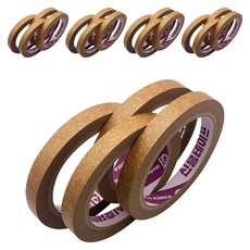 신흥테이프 라바 크라프트 종이 문구테이프 12mm x 25m, 20개