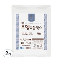 새한비아이에프 오뎅국물 믹스, 500g, 2개