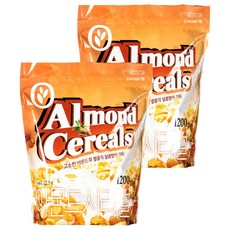 씨알로 정성드린 아몬드프레이크, 1.2kg, 2개