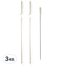 LITTLE BOBDOG Bobdog翻蓋吸管水瓶吸管替換裝 2入+吸管清潔刷組, 透明, 3組