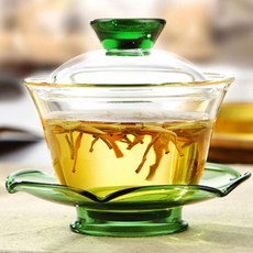 라이트킹 개완 전통찻잔 F-01, 그린, 1개