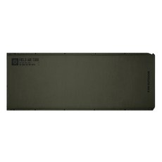 KZM OUTDOOR 自動充氣單人床墊, 軍綠色