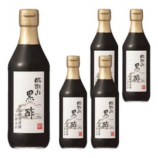 UCHIBORI 內堀釀造 臨醐山調味米黑醋 玄米為原料 自然發酵 4.2%酸度 柔和酸味 各式料理皆適合加入, 360ml, 5瓶