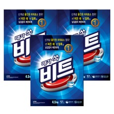 비트 분말세제 일반용 본품, 4.5kg, 3개