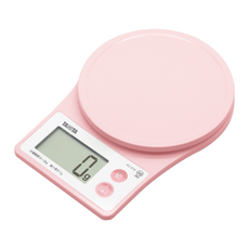 TANITA 塔尼達 電子料理秤 超薄基本款 1g~2kg 粉紅色, KJ216