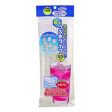 PEARL LIFE 珍珠金屬 六邊形冰模具 附蓋 Cool Land, 白色, 1個