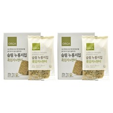 ORGA Slim Nurungji 薯片黑芝麻糙米 10ea, 330g, 2盒