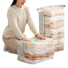 LIV MOM 袋裝型5秒徒手壓縮袋, 1入, 2個