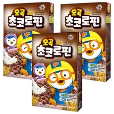 Cereal'o Pororo五穀巧克力麥片球, 520g, 3盒