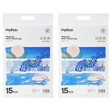 mideer 顏料專用繪畫紙 190gsm 3歲以上 8K, 30張
