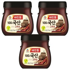 CJ Haechandle 好餐得 韓式辣椒醬, 3個, 500g