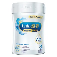 Mead Johnson 美強生 純睿3號幼兒成長配方 奶粉 1~3歲, 850g, 1罐